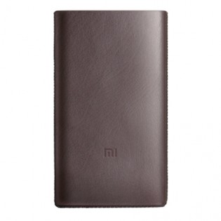 Xiaomi Mi Power Bank Pro 10000mAh Leather Protective Case Brown