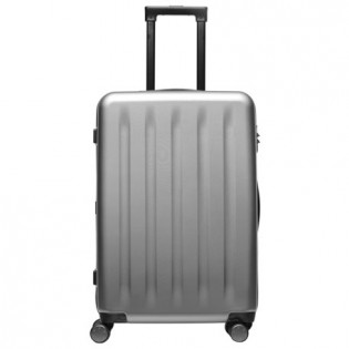 RunMi Trolley 90 Points Suitcase 24"  Gray Stars