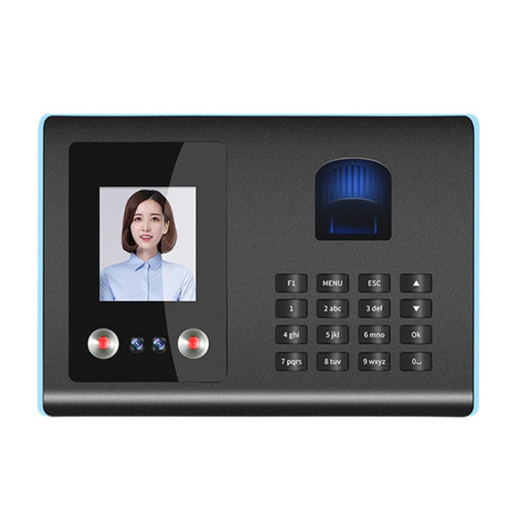 FA01 Face Recognition Fingerprint Time Attendance Machine — view 2