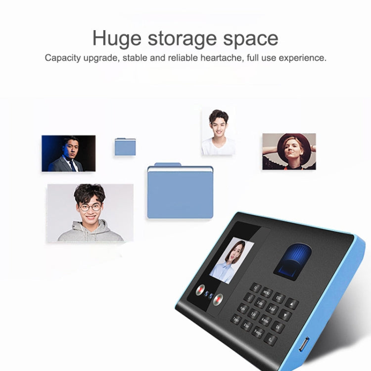 FA01 Face Recognition Fingerprint Time Attendance Machine — view 5