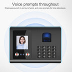 FA01 Face Recognition Fingerprint Time Attendance Machine — view 8