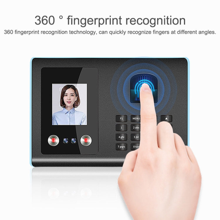 FA01 Face Recognition Fingerprint Time Attendance Machine — view 9