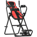 3-in-1 Inversion Bench/Table with 3 Inversion Angles, Push-up & Pull-up Bars, and Headrest