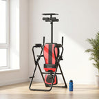 3-in-1 Inversion Bench/Table with 3 Inversion Angles, Push-up & Pull-up Bars, and Headrest