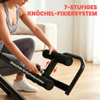 3-in-1 Inversion Bench/Table with 3 Inversion Angles, Push-up & Pull-up Bars, and Headrest