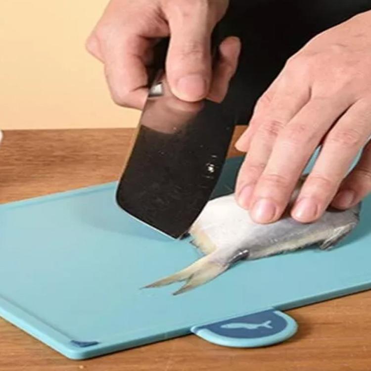 ZENO 4-Piece Color-Coded Cutting Board Set with Non-Slip Index and Stand