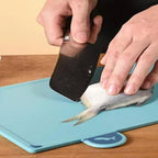 ZENO 4-Piece Color-Coded Cutting Board Set with Non-Slip Index and Stand