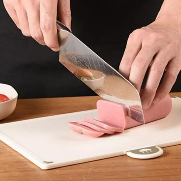 ZENO 4-Piece Color-Coded Cutting Board Set with Non-Slip Index and Stand