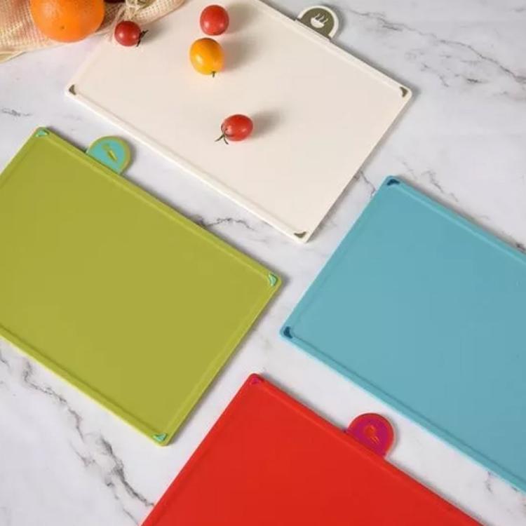 ZENO 4-Piece Color-Coded Cutting Board Set with Non-Slip Index and Stand