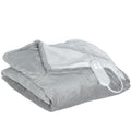 Electric Blanket 180x130 cm, 9 Temperature Levels, Timer, Machine Washable, LED Display, Grey