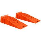 Set of 2 Plastic Car Ramps, 5-Ton Max Load, 91x30x21 cm, Orange