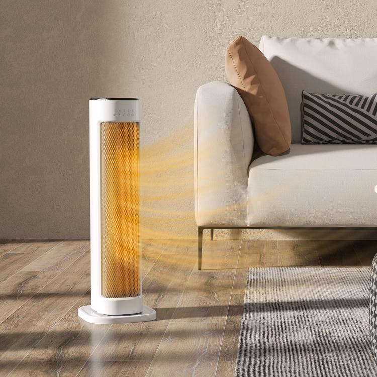 Low Consumption 2000W Electric Heater with 3 Modes, Adjustable Thermostat, Tip-Over and Overheating Protection — view 4