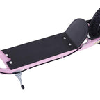 Large-wheel scooter (41 cm pneumatic tires) with pegs – Pink