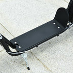 Lightweight height-adjustable kids scooter with brake – Black
