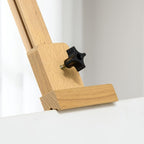 Wooden easel, height-adjustable, foldable, with pen tray, beechwood, 65 x 110 x 180-235 cm — view 11