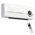 Wall-Mounted Fan Heater – 2000W Ceramic Wall Heater with Fan, Remote Control, 2 Heating Modes, LED Display
