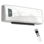 2000W Electric Wall Heater with 3 Modes, LED Display, Thermostat, Timer and Oscillation, White — view 12