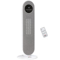 PTC Ceramic Electric Heater 1300/2000W with Remote Control 15–40 °C 45° Oscillation 12H Timer White