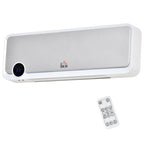 2000W Wall-Mounted Fan Heater with Remote Control, 3 Operating Modes, LED Display, and 12-Hour Timer — view 2