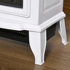 Decorative fireplace with adjustable thermostat and overheat protection for 20–25 m2 rooms, 36.5 x 24 x 45.5 cm, white. — view 11