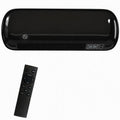 2000W Wall-Mounted Electric Heater with 3 Modes, LED Display, Thermostat, Timer, and Oscillation – Black
