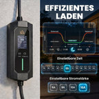 Portable Wallbox 11kW 8m Type 2 (CEE 6–16A to Type 2) IP65 for EV/PHEV