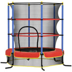 Kids Trampoline, with Safety Net, for Ages 3-10 Years