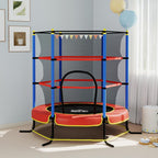 Kids Trampoline, with Safety Net, for Ages 3-10 Years