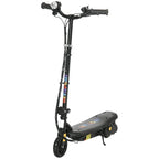 Foldable Electric Scooter, with LED Lights, for Ages 7-14 Years, Black