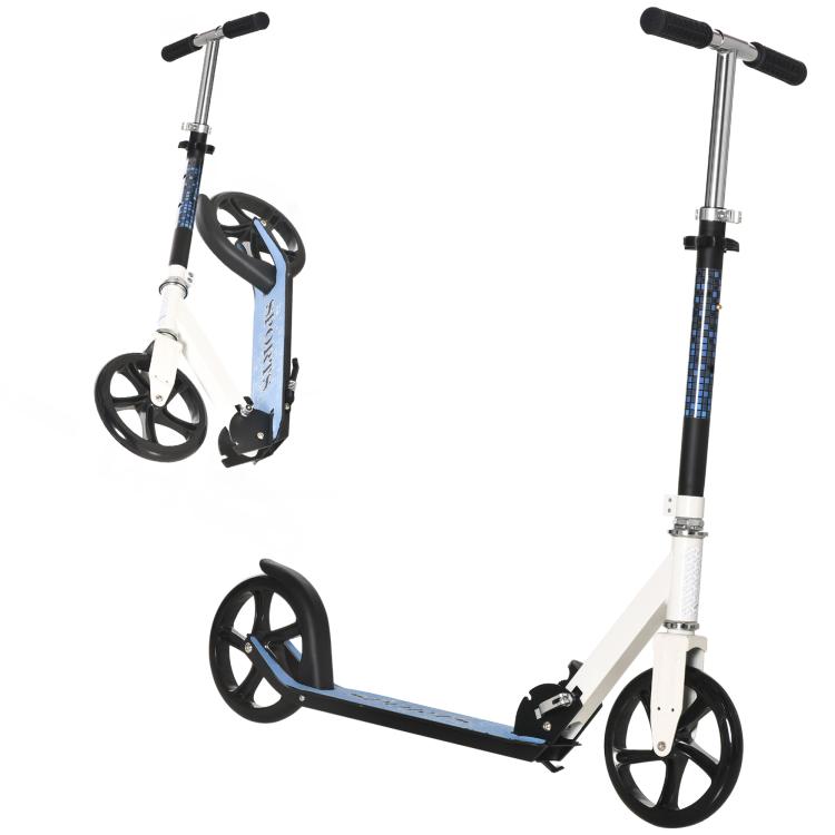 Folding Kids Kick Scooter Ride on Toys-Blue