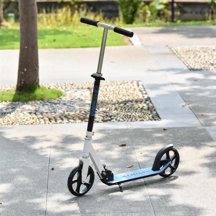 Folding Kids Kick Scooter Ride on Toys-Blue
