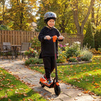 Electric Scooter for Kids, with LED Display, Green