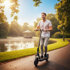 Foldable Electric Scooter with 350W Motor, Up to 25km/h