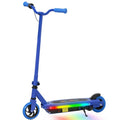 Electric Scooter for Kids 6-14 Years, with Colourful Lights, Blue