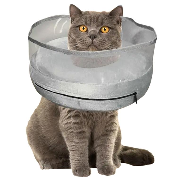 Inflatable Dog Cone Collar Soft After Surgery Alternative Meff-Mluk~