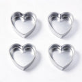4pcs Heart Shaped Cake Cake model Baking Pan Non Stick Cake Mould Tray