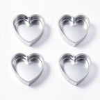 4pcs Heart Shaped Cake Cake model Baking Pan Non Stick Cake Mould Tray