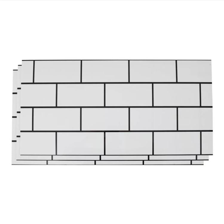 10Pcs Marble Tiles Wall Sticker Self-Adhesive Stick On Kitchen Bathroom Decor