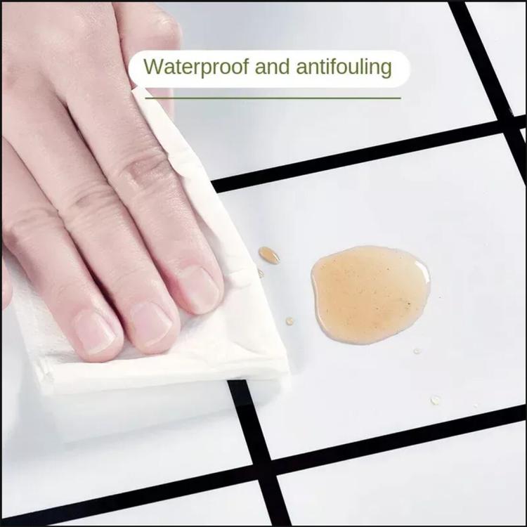 10Pcs Marble Tiles Wall Sticker Self-Adhesive Stick On Kitchen Bathroom Decor