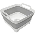 Foldable Multipurpose Basin Collapsible Washing Up Bowl Camping Sink Travel UK