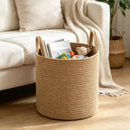 Laundry Basket Folding Bin Bag Hamper With Handle Storage Organize Basket