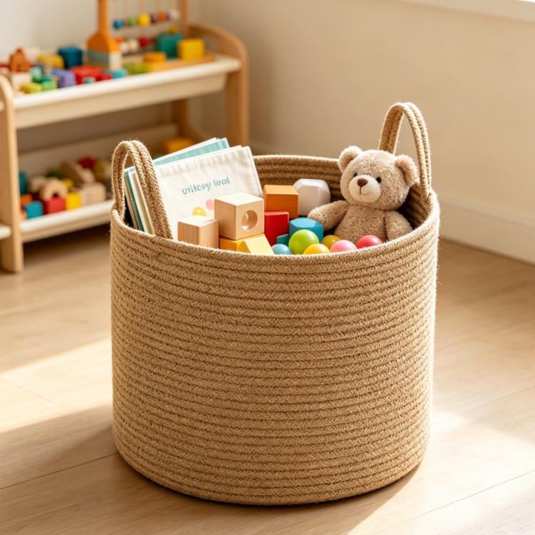 Laundry Basket Folding Bin Bag Hamper With Handle Storage Organize Basket