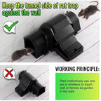 2pcs Rat Traps That Kill Instantly Rat Catcher for Outdoors Indoors Rodent Trap