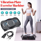 Vibration Plate Exercise Machine Bluetooth-Compatible Rhythm Full Body Shaker Adjustable Speed Weight Loss Fat Shaking Machines