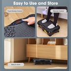Vibration Plate Exercise Machine Bluetooth-Compatible Rhythm Full Body Shaker Adjustable Speed Weight Loss Fat Shaking Machines