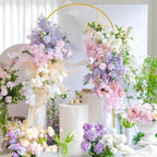 2M Wedding Arch Door Backdrop Stand Flower Display Frame Backdrop Metal Rack