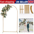 2M Wedding Arch Door Backdrop Stand Flower Display Frame Backdrop Metal Rack