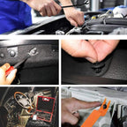 925pcs Universal Car Fasteners Trim Clips Bumper Body Panel Retainers Push Pins
