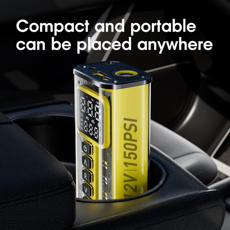 Car Tyre Inflator Cordless Digital Rechargeable Tire Air Compressor Pump Tool