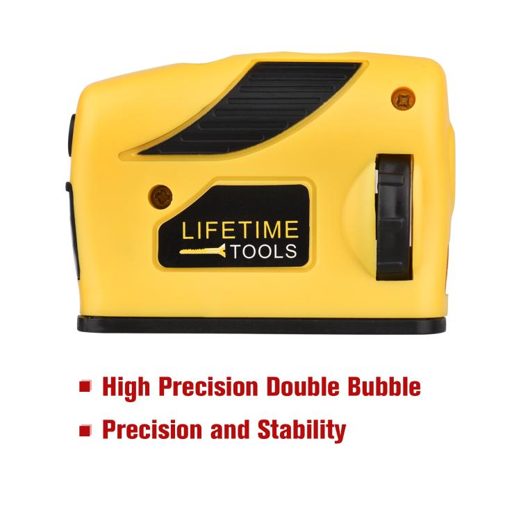 Laser Level Four in One Portable High Precision Line Device Double Bubble Red Laser Low Power Consumption Multiple Function Line Tester with Bracket